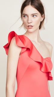 Black Halo Carmel Gown