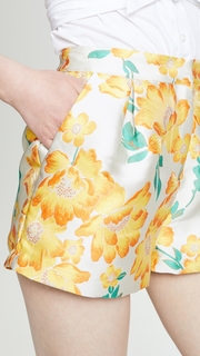 endless rose Floral Brocade Shorts