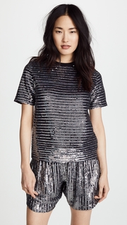 ASHISH Pinstripe T-Shirt