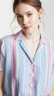 FRAME Linen Pocket Shirt