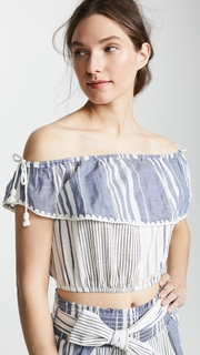 Saylor Thia Off the Shoulder Top & Shorts Set