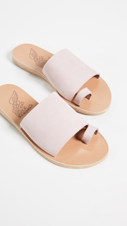 Ancient Greek Sandals Ligia Toe Ring Slides