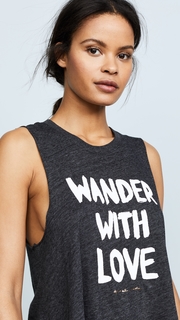 Spiritual Gangster x Cleobella Wander with Love Crop Tank