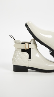 Hunter Boots Refined Gloss Quilt Chelsea Boots