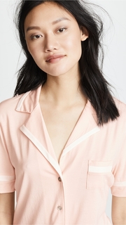 Cosabella Bella Short Sleeve Top &amp; Boxer PJ Set