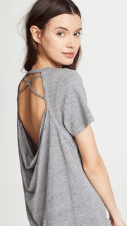 Chaser Stripe Heart Tee