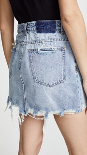 Ksubi Mini Moss Skirt