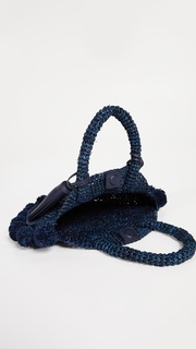 Loeffler Randall Straw Circle Tote