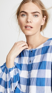 Mara Hoffman Alana Gingham Top