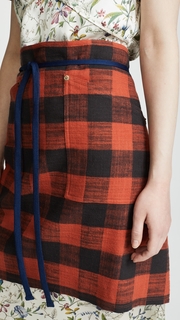 R13 Square Short Apron