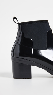 Hunter Boots Refined Mid Gloss Ankle Boots
