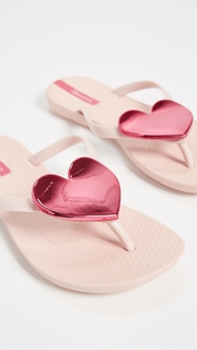 Ipanema Wave Heart Flip Flops