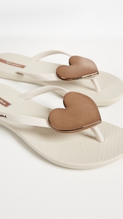 Ipanema Wave Heart Flip Flops