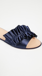 Loeffler Randall Rey Ruffle Slides