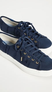 Keds Triple Kick Eyelash Lace Up Sneakers