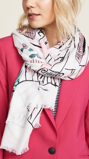 Kate Spade New York New Orleans House Scarf