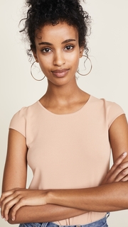 TSE Cashmere Cap Sleeve Top