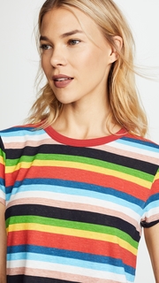 Pam &amp; Gela Rainbow Stripe Tee