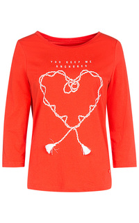 Лонгслив с принтом Tom Tailor