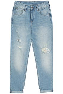 Женские джинсы с потертостями Pepe Jeans London