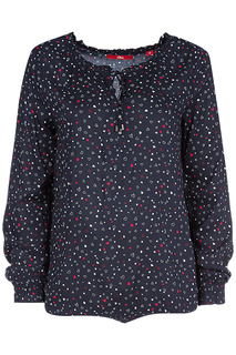 Блузка с мелким принтом S.Oliver Casual Women