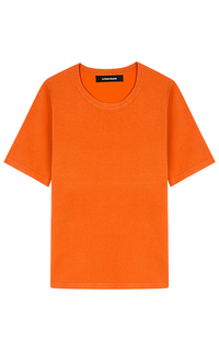 Оранжевая футболка La Reine Blanche
