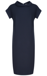 Темно-синее платье LE Monique