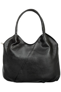 Черная сумка-шопер La Reine Blanche