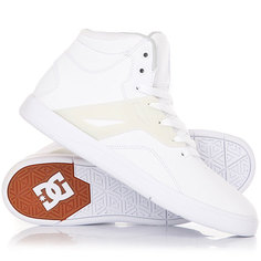 Кеды кроссовки высокие DC Frequency Hi White