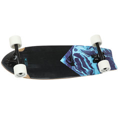 Скейт мини круизер Quiksilver Skate Marble Blue Topaz 9 x 28 (71 см)