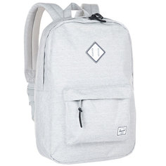 Рюкзак городской Herschel Heritage Light Grey Crosshatch/White Rubber/Blueprint Strip