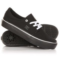 Кеды кроссовки низкие женские DC Trase Tx Black/White