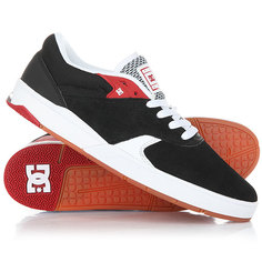 Кеды кроссовки низкие DC Tiago S Black/White/Red