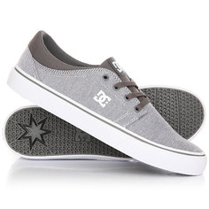 Кеды кроссовки низкие DC Trase Tx Se Grey/ White
