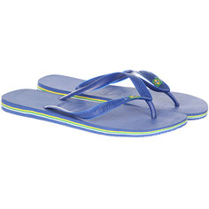 Вьетнамки Havaianas Brasil Logo Blue/White
