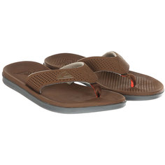 Вьетнамки Quiksilver Haleiwa Plus Brown/Brown/Orange