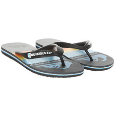 Вьетнамки детские Quiksilver Molohighlinslyt Black/Grey/Blue