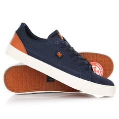 Кеды кроссовки низкие DC Lynnfield S Navy/Dk Chocolate