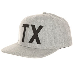 Бейсболка с прямым козырьком Dickies Tx Cap Grey Melange