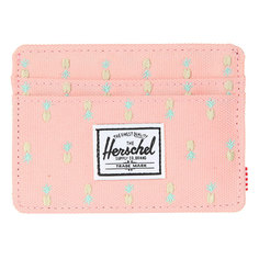 Визитница Herschel Charlie Rfid Peach Pineapple Embroidery