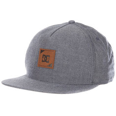 Бейсболка с прямым козырьком DC Swatchton Indigo Chambray