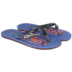 Вьетнамки Quiksilver Molokai Wordmar Black/Navy