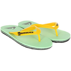 Вьетнамки детские Quiksilver Molokai-yt Black/Green/White