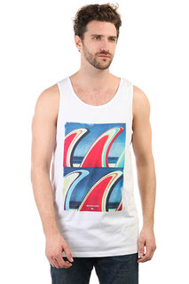 Майка Quiksilver Finfanatictank White