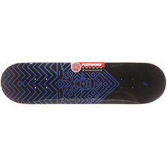 Дека для скейтборда для скейтборда Footwork Carbon Wolf Metallic Paint Black/Blue 31.5 x 8 (20.3 см)