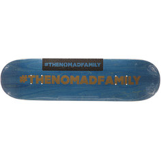 Дека для скейтборда для скейтборда Nomad Hashtag Nmd2 Blue Medium 31.9 x 8.375 (21.3 см)