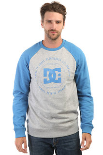Свитшот DC Rebuilt Crew Campanula/Grey Heat