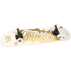 Скейтборд в сборе Nomad Banger Complete Medium Gold 32 x 8.25 (20.3 см)
