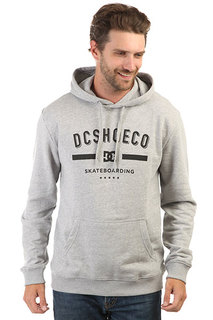Толстовка кенгуру DC Last Stand Grey Heather