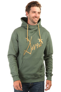 Толстовка кенгуру Запорожец Ditch Big Classic Hoodie Duck Green